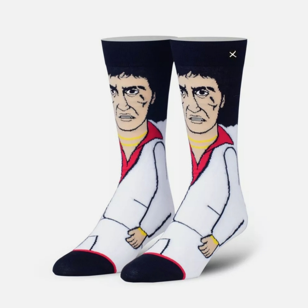 ODD SOX Scarface Kingpin Sublimated Crew Socks